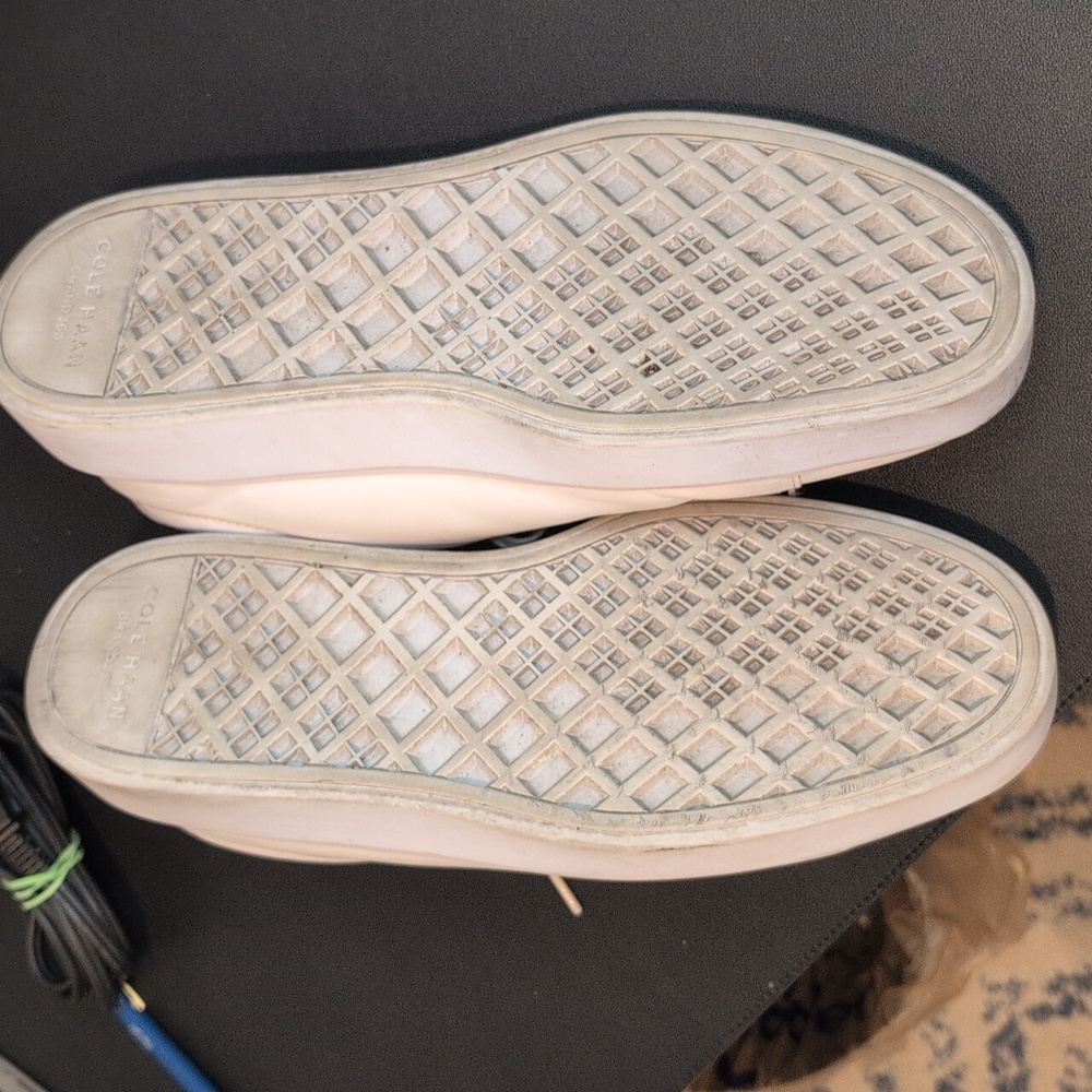 Cole Haan Grand 360 White Leather Daily Crosscut Sneakers Size 13 - Picture 7 of 8